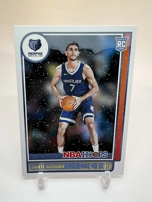 2021-22 Hoops Winter Santi Aldama Rookie Memphis Grizzlies #207 - Image 1 of 2