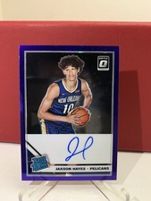 2019-20 Donruss Optic Purple Stars ON CARD Auto ROOKIE /49 Jaxson Hayes RR RC