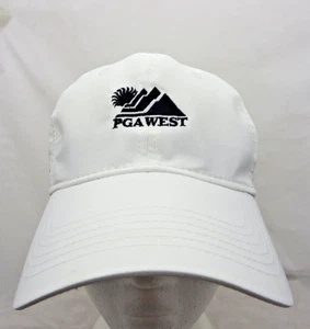 PGA West baseball cap hat adjustable v white Dr Pepper The Dave golf Ahead - Picture 1 of 4