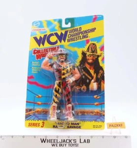 Randy Savage Series 3 WCW Collectible Wrestlers MOSC Original Toymakers 1994 - Picture 1 of 2
