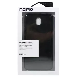 Incipio Octane Pure Series robuste schmale Schutzhülle für Nokia 3V - Smoke - Bild 1 von 2