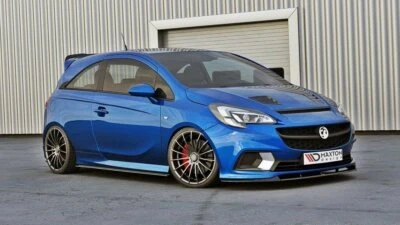 Cup Spoilerlippe Front Ansatz passend für Opel CORSA E OPC/VXR Npassend fürRBURG - Bild 1 von 4
