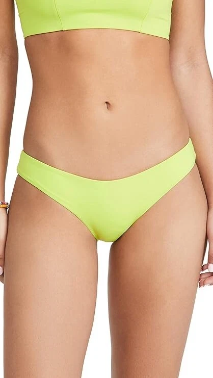L*Space X1501 Women's Sandy Bikini Bottoms - Kiwi Size M