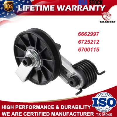 NEW For Bobcat Cooling Fan Pulley Tensioner Kit 751 753 763 773 7753 863 873 963 - Image 1 of 4