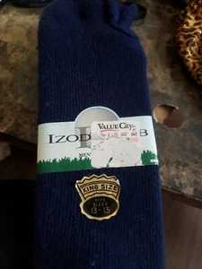 Vintage Rare Men's  Izod Roll Top Orlon Golf Socks,  - Picture 1 of 6