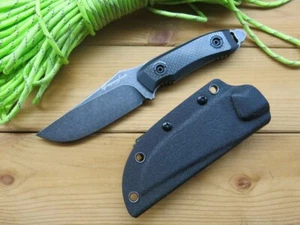 GrapesFish 9Cr18Mov Blade G10 Handle Kydex Sheath EDC Tactical Camping Knife - Imagen 1 de 9