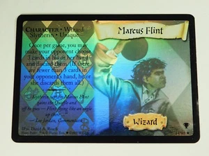 Harry Potter TCG Rare Quidditch Cup Holo Foil Card Marcus Flint 14/80 - Picture 1 of 6