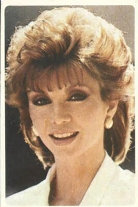 ⭕VTG card pocket calendar 1986 VICTORIA PRINCIPAL Portugal MOVIE - Picture 1 of 2