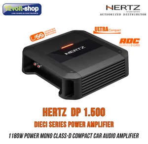 HERTZ DIECI DP 1.500 - Ultra Compact D-Class Mono amplifier 1180W - Picture 1 of 5