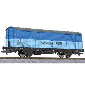 Liliput H0 (1/87) L231132 Fährbootwagen, "HANNOVER PAPIER", Privatwagen, Ep.V -O - Bild 1 von 1