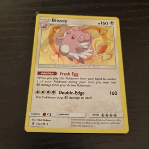 Blissey 102/145 Sun & Moon Guardians Rising Holo Rare Near Mint Pokemon Karte - Bild 1 von 2