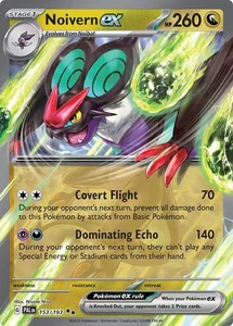 Pokemon Paldea Evolved Noivern ex 153/193 Doble Tarjeta Holográfica Rara - Imagen 1 de 1
