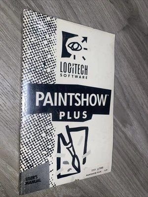 Logitech Software Paintshow Plus 3.5 Media w/ Manual - Image 1 of 3