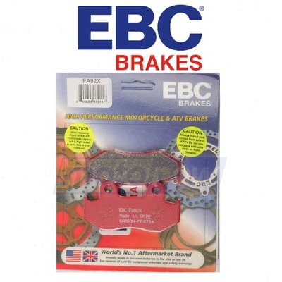 EBC Rear X Series Carbon Brake Pads for 1983-1987 Honda XL600R - Brake Brake fu - Image 1 of 4