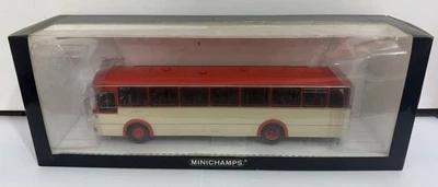 MINICHAMPS MERCEDES BENZ O 317K 1966 ORANGE CREME 1 OF 3000 PCS. 1:43 SCALE - Image 1 of 4