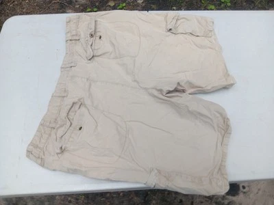 Pantalones Cortos Carga Merona Para Hombre Beige Tostado Claro 10" Entrepierna - Talla 40 -  Foto 1 de 4