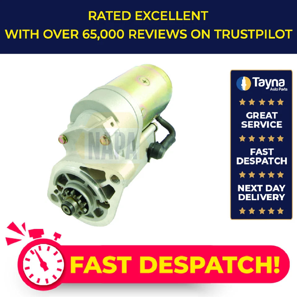 Motor De Arranque Para TOYOTA 4RUNNER KZN130 3.0D 93 a 96 1KZ-T NAPA 2810067030 Nuevo Foto 1 de 4