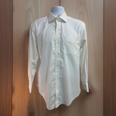 Camisa de vestir Polo Ralph Lauren calce clásico para hombre con botones blanca 16 - 32/33 Foto 1 de 4