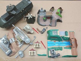 Galoob Micro Machines Lot Of Playsets And Accessories