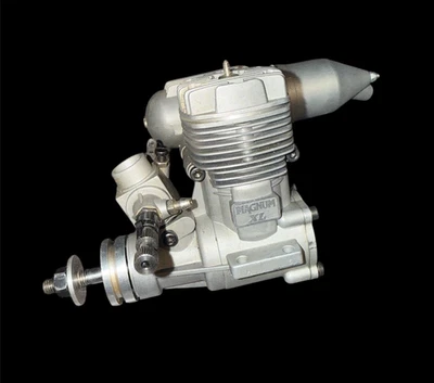 VTG Magnum XL Series Model Aircraft Engine .46 ABC 2 Stroke Muffler & Carb NEW - Image 1 of 4