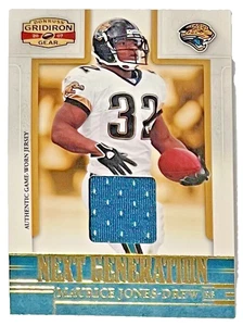 2007 Donruss Gridiron Gear Jersey Maurice Jones-Drew #NG-31 Jaguars - Picture 1 of 2