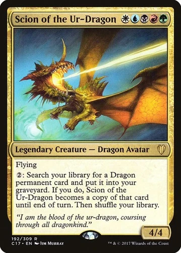 Scion of the Ur-Dragon C17 NM MTG - Image 1 of 1