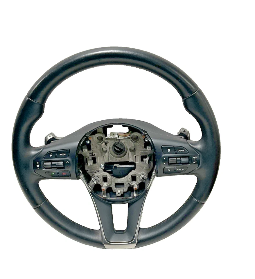 2017 Kia Sorento 2.0L Steering Wheel Black Leather K56130C6000 OEM — 第 1/4 张图片