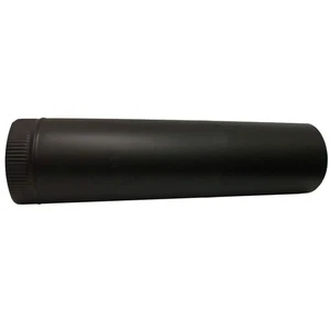 6 In. X 24 In. Black Stove Pipe - Imagen 1 de 12
