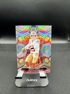 2024 Mosaic Football - Brock Purdy, #190 - Silver - San Francisco 49ers - Picture 1 of 7