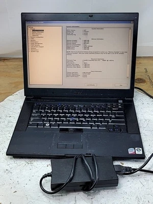 DELL PRECISION M4400 Laptop Intel CORE2 DUO P8600 4GB 500GB SEE NOTES - Image 1 of 4