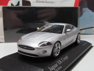 MINICHAMPS - JAGUAR XK COUPE - SILVER - 1/43 scale model car 400 130500 - Image 1 of 4