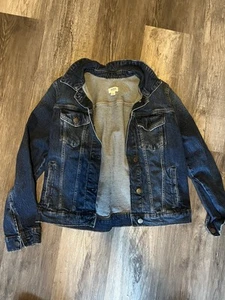 ANA Large Cropped Jean Jacket Women’s Large - Picture 1 of 4