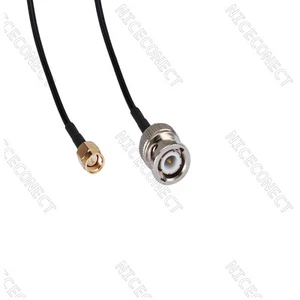 Montaje coaxial RF BNC macho a SMA macho enchufe coleta cable adaptador RG174 80 cm - Imagen 1 de 2