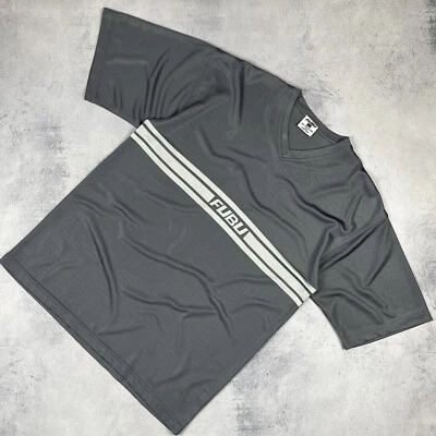 Camiseta deportiva de manga corta con logotipo grande FUBU vintage para hombr... - Imagen 1 de 4