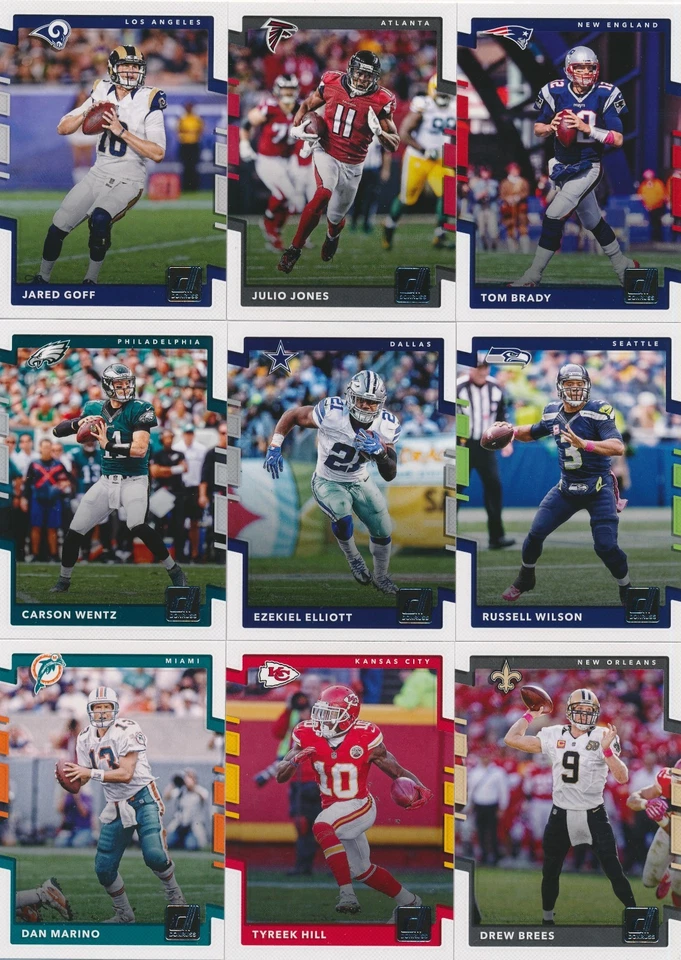 2017 Donruss Football BASE 1-200 Pick From List - Image 1 of 1