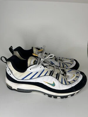 Nike Air Max 98 Premium Teal Nebula BV0989-102 Shoes Sneakers Men Sz 48.5 US 14 - Image 1 of 4