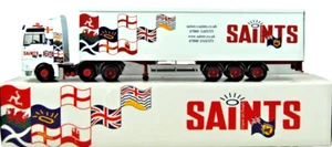 1:50 Corgi 13406 M.A.N. TGA XXL Truck & BOX Trailer in SAINTS AIR FREIGHT Livery - Picture 1 of 24