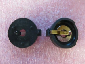 BATTERY HOLDER COIN 23mm DUAL CELL PC PIN KEYSTONE 1027 (LOT OF 2) - Picture 1 of 4