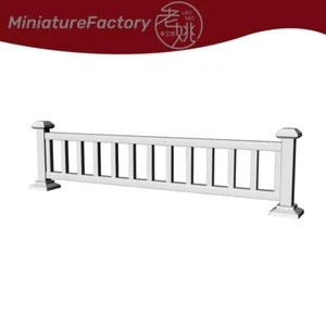 LaoYao 1/160 N Scale Traffic Barrier 30pcs Railroads Scenery Miniatures Factory - Picture 1 of 2