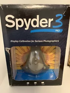DATACOLOR SPYDER 3 PRO COMPUTER MONITOR DISPLAY CALIBRATION FOR PHOTOGRAPHY - Picture 1 of 5