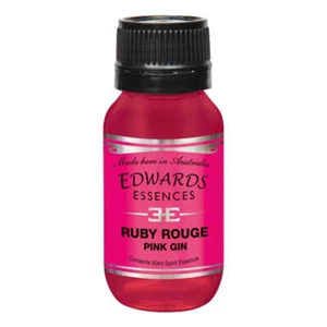 Edwards Ruby Rouge Dry Pink Gin 50 ml Spirits Essence hace 3,5 litros - Imagen 1 de 3