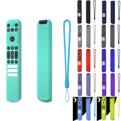 Silicone Remote Controller Cases Protective Covers Shockproof for TCL RC813 FMB1 - Image 1 of 4