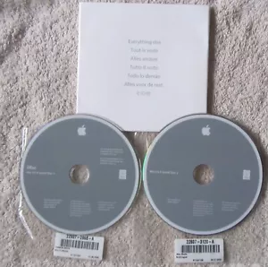 Original Mac Install Discs, iMac Leopard OS X 10.5.2 for iMac8,1 - Early 2008 - Picture 1 of 3