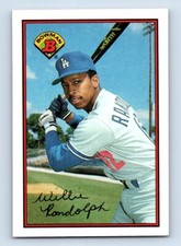 1989 Bowman Willie Randolph Oversize Los Angeles Dodgers #344