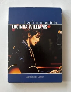 LUCINDA WILLIAMS Live from Austin TX (1998) Austin City Limits 2005 DVD - VG/VG - Foto 1 di 5