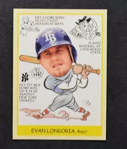 2009 Upper Deck Goudey #285 Evan Longoria HU SP heads up MINT - Bild 1 von 2