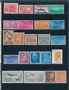 D394767 India Nice selection of MH stamps