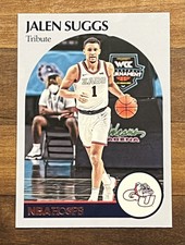 2021 Panini Chronicles Hoops Draft Picks Pink Tribute Jalen Suggs 