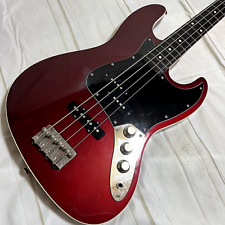 Fender AJB Aerodyne Jazz Bass 2012 Old Candy Apple Red Made in Japan Used for sale