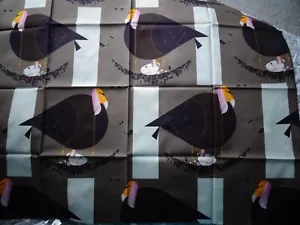 PAQUETE CHARLEY HARPER 9 PÁJAROS DESAPARECIDOS GRASA QTR - TELA DE POPELINA 100 % ALGODÓN ORGÁNICO - Imagen 1 de 23